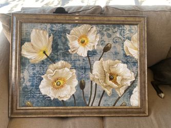 Flower wall picture