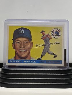 Mickey Mantle Aceo 1955 Topps Card (203)