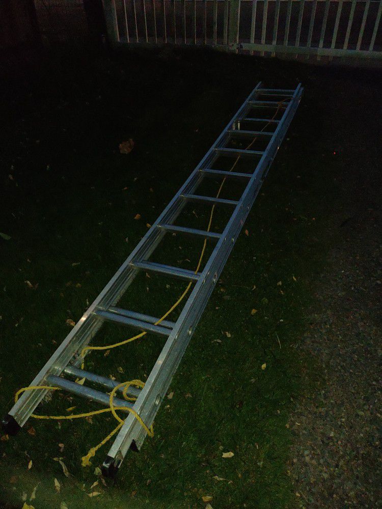 22" Aluminum Extension Ladder