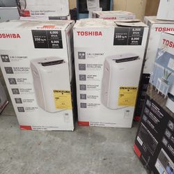 New Toshiba 8000btu Portable AC