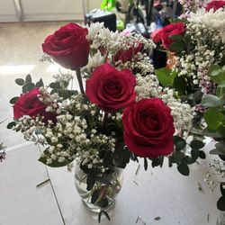 Valentine’s Flower Arrangement 