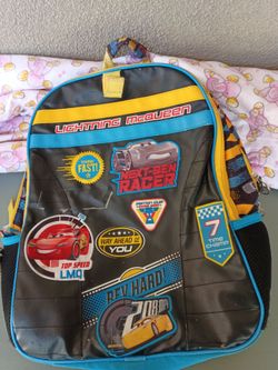 Disney Cars Lightning McQueen Kids Backpack