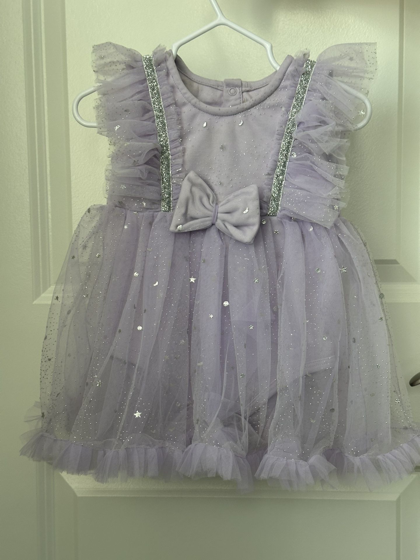 Purple Party Wear Dress