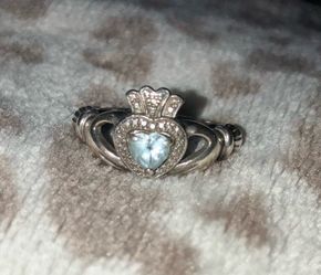 sterling silver Claddagh ring