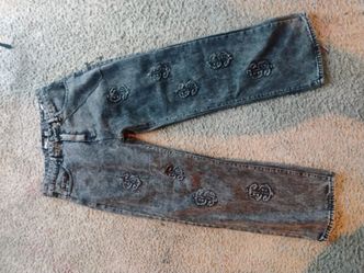 Y2K Baggy Acid Wash Jeans
