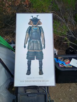 Japanese suit of armor. Gallery peice  japan warrior.