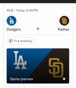 Padres vs Dodgers 5/19/26