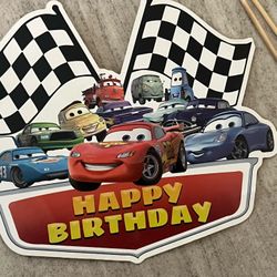 CARS Biryhday Decoration 