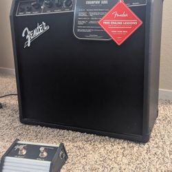 Fender Champion 50 XL Amp With Foot switch 