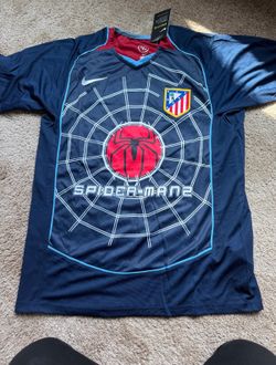 2004 Atletico Madrid Spiderman 2 Jersey