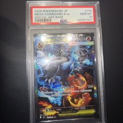 2025 PSA 10 Mega Charizard EX SAR – Inferno X (110/080) | GEM MINT | Japanese
