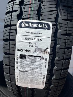 235-65-16c continental tires