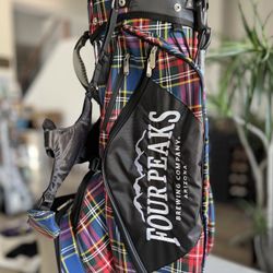 UNIQUE New Four Peaks Brewery Golf Bag!!