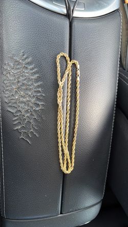 10KT Gold Rope Chain