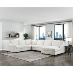 New Sectional White 