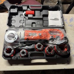 Portable Electric Pipe Threader