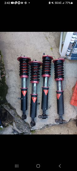 Lexus g s four thirty struts coil overs