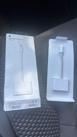 Apple HDMI adapter