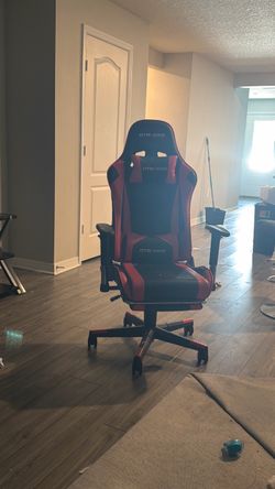 GTRacing Gaming Chair Black and Red