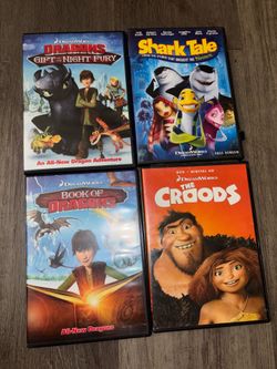 4 dreamworks movies for $10