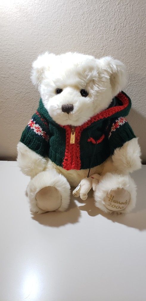 Christmas Teddy Bear By Harrods Large 16