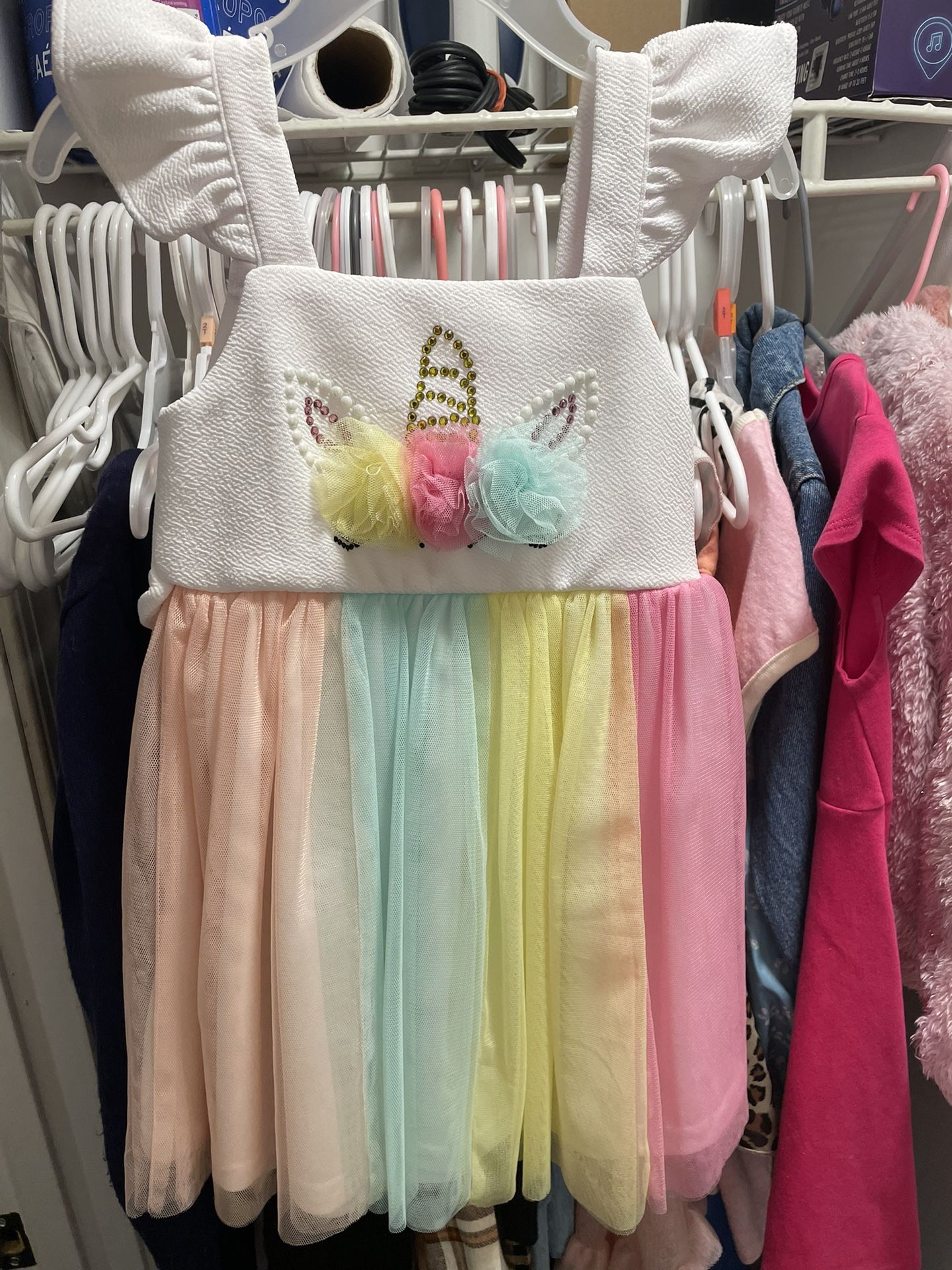 2T Brand New Girls Unicorn Dress