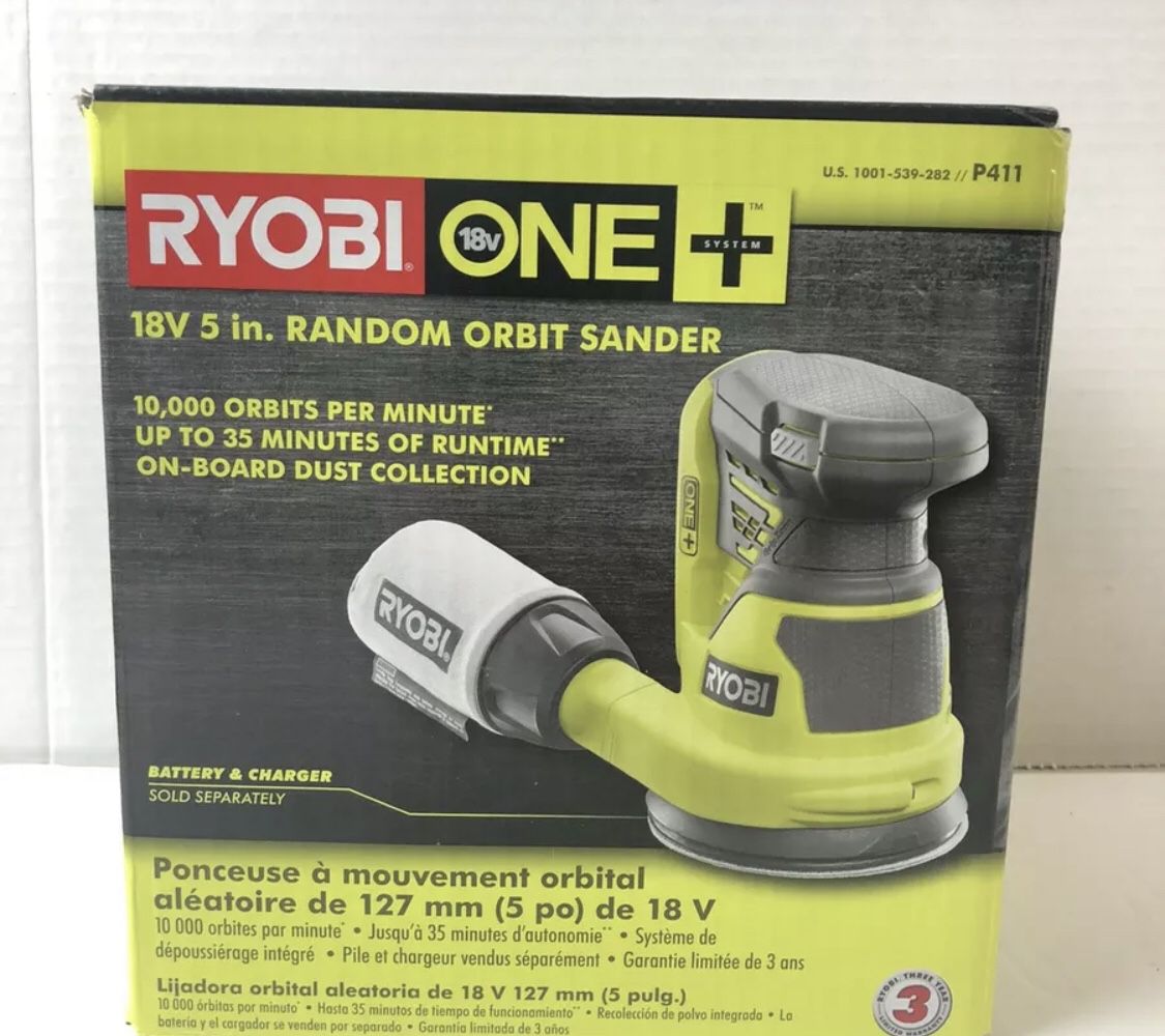 18-Volt ONE+ Cordless 5 in. Random Orbit Sander (Tool-Only) Brand New In Box