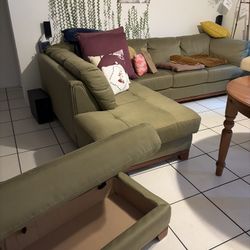 Couch Sectional Ottoman