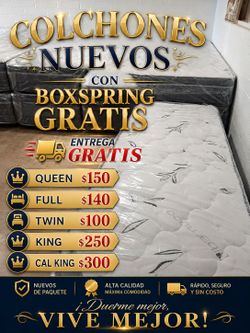 Mattress Pillow Top New