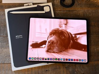 iPad Pro 13” m4, 256gb, cellular model. Apple Pencil Pro,  Smart Folio and Moft Dynamic Folio!