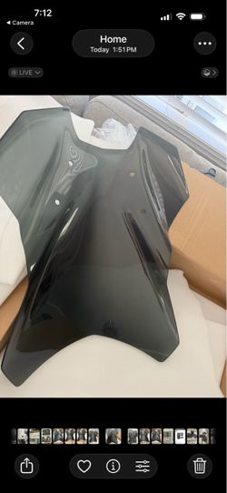 Black Gloss Motorcycle Fairing Panel