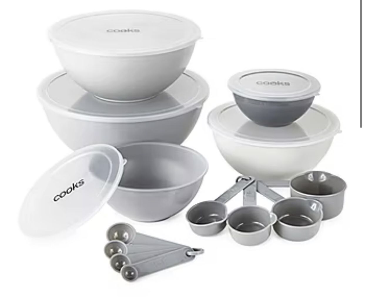 New Mixing Bowls with Lids
