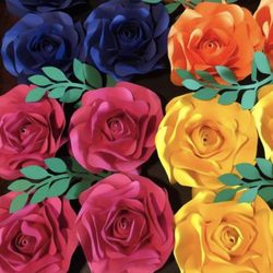 Rosas De Papel - Paper Roses