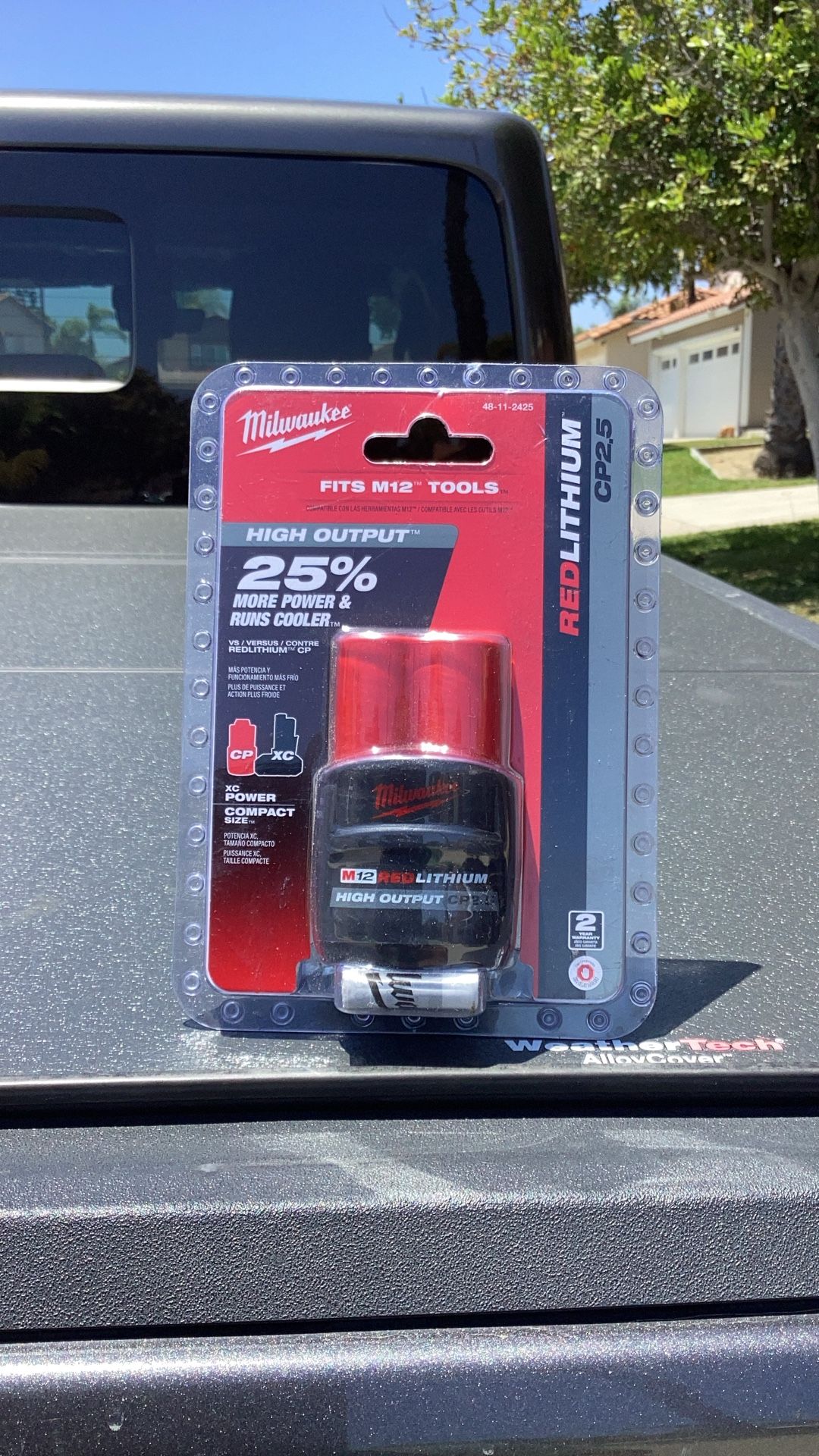 Milwaukee M12 2.5 High Output Battery
