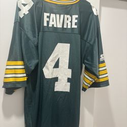 Vintage Brett Favre Jersey Green Bay 