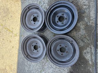 15x7 5x5 Steel Wheels