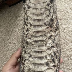 Python Skin Rockem Boots