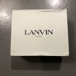 Blue and white Lanvin