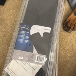 Black wood fan blades