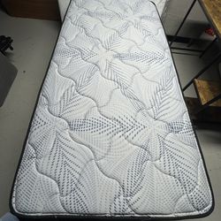 Twin Size Bed Frame w/ Mattress 