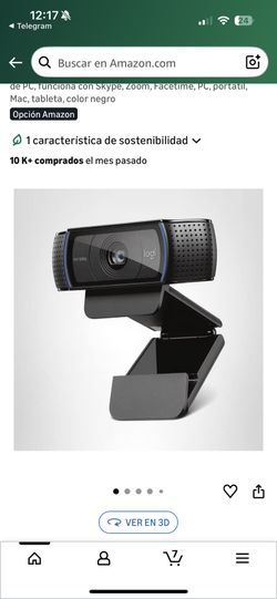 Logitech HD Webcam 1080p – New