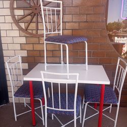 Small Table And 4 Chairs