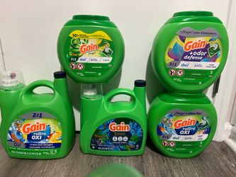 NEW Gain Mega Bundle | Pods + Liquid 5 Items | 293+ Loads