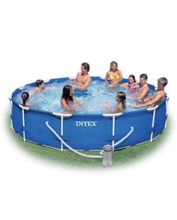 Pool 10-12 Feet With Filter Pump New