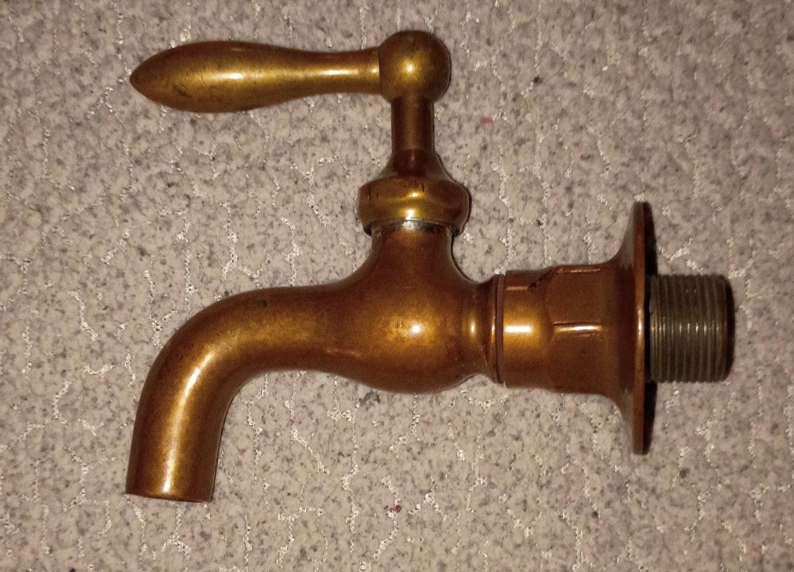 Antique Brass Spigot