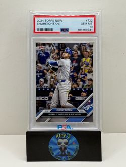 SHOHEI OHTANI - 2024 50/50 - MVP GEM MINT PSA 10 - LOS ANGELES DODGERS
