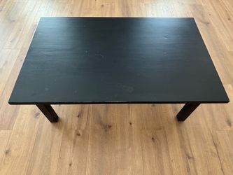 Coffee Table (Solid Pine Wood) 46 1/2” Length x 29” Width x 18” Height
