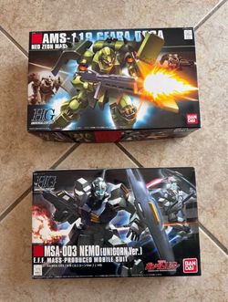 Gundam Bandai 1/144 Models