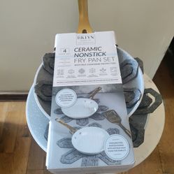 BKLYN Steel Ceramic Non Stick Fry Pan Set