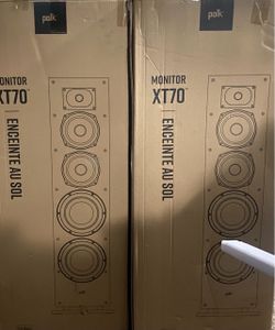 Al brand new, unopened & sealed. Polk Audio Full theater audio set up